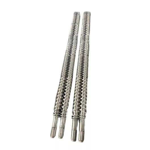 Non-Intermeshing Parallel Twin Screw Barrel