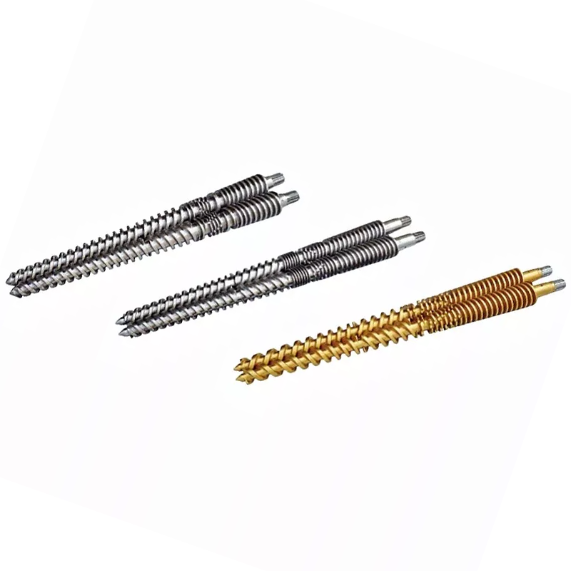 Конусен двоен винт без зацепване